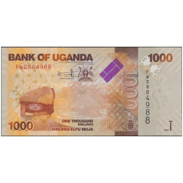 Uganda, 1000 Shilings 2022 WB8566