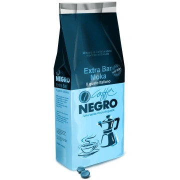 Moka Extra Bar Decaffeinated Ground Coffee 500g - 