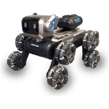 Rotaļu robots suns ar tālvadību, 8 riteņi, akrobāt