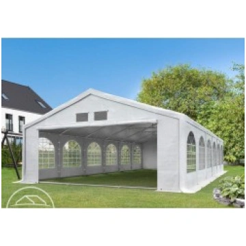 PASĀKUMU TELTS 4X8 M, BALTA, PE, 300g/m2