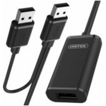 UNITEK USB 2.0 Male to Female Active Extension Cab