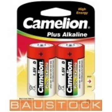 Elementi Alkaline LR20-BP2 D 2 gab. Camelion