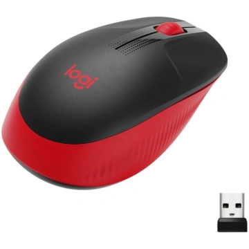 Logitech M190 Wireless Mouse - RED