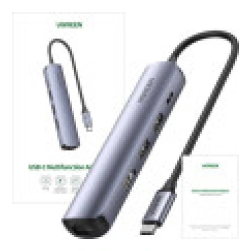 USB HUB Ugreen centrmezgls/adapteris Ugreen Revodo