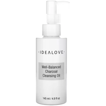 Idealove, Well-Balanced Charcoal Cleansing Oil, 4.