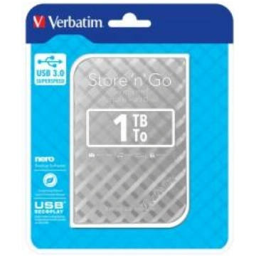 Verbatim Store n Go 1TB Silver (53197V)