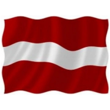 Latvijas Republikas karogs 150x75 cm, mastiem (Flo