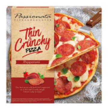 PASSIONATA Pepperoni pica ar cūkgaļas-liellopgaļas