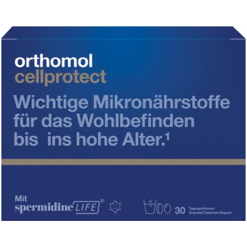 ORTHOMOL Cellprotect (pulveris + 3 tabletes + kaps