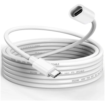 USB C pagarinātāja kabelis Ring Solar Panel kamera