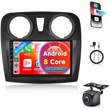 6G + 128G 8 kodolu bezvadu Carplay Android auto ra