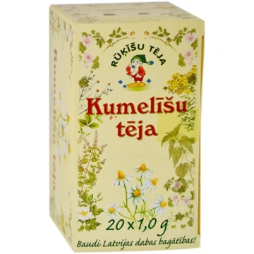 RŪĶĪŠU Kumelīšu tēja 1 g N20 RUKISU TEJA