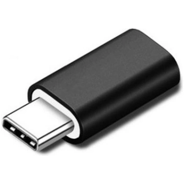MicroConnect Lightning to USB-C Adapter, Black W12