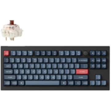 Keychron V3 MAX80% TKL Brown Switch Black ( V3M D3