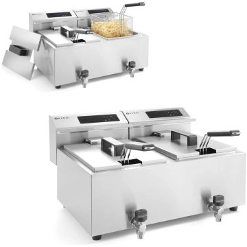 Frī ceptuve fritieris ar Mastercook digitālo panel