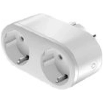 Tuya Wi-Fi Smart Socket, Double, EU