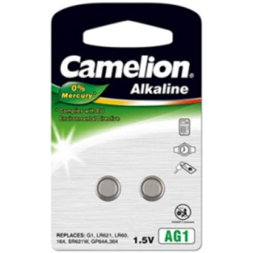 Camelion AG1/LR60/LR621/364, Alkaline Buttoncell, 