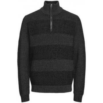 Jack & Jones HUGO Knitted Sweater with Half Zipper