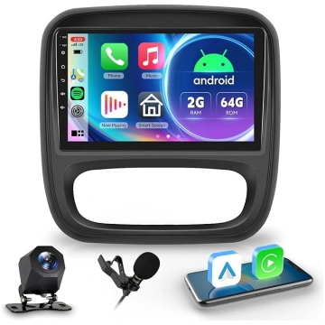 Hodozzy 2G 64GB Android auto radio Opel Vivaro B 2