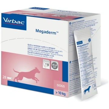 Virbac Megaderm 28x8 ml suplement diety dla psów 1