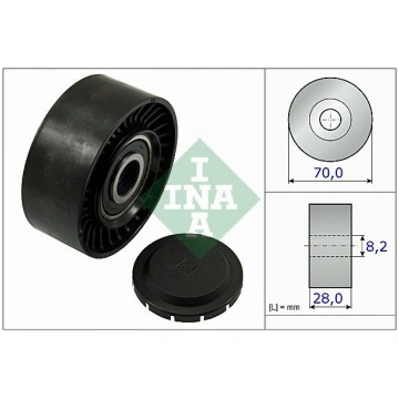 Parazītrullis Ģ AUDI A4 B6 / B7 / B8 01- / VW T5 2