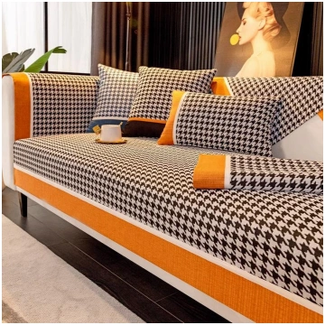Houndstooth Sofa Cushion New Four Seasons Universa