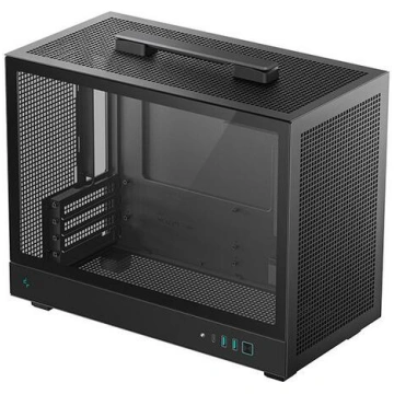Deepcool Case | CH160 Plus | Black | Mini-ITX R-CH