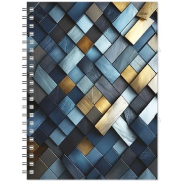 Plānotājs bez datumiem Tempo Spiral, punktotas lap