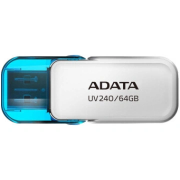 ADATA UV240 64GB USB Flash Drive, White ADATA AUV2