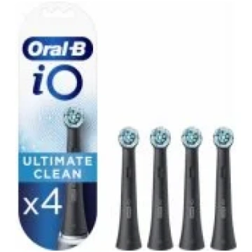 Oral-B iO Ultimate Clean 4pcs. Black aksesuārs IO 