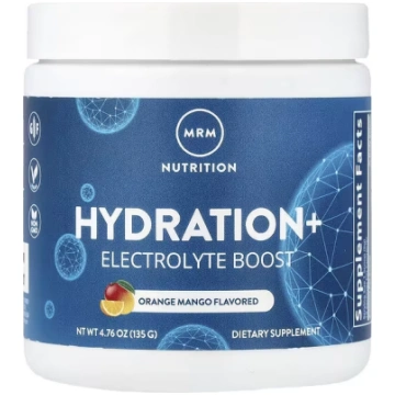 MRM Nutrition, Hydration+ Electrolyte Boost, Orang