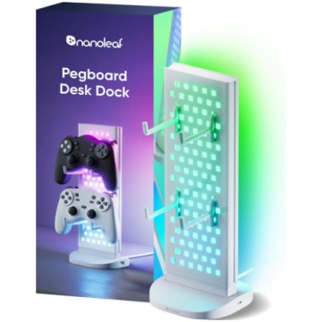 Nanoleaf Pegboard Desk Dock White 15 W RGB NL7602K