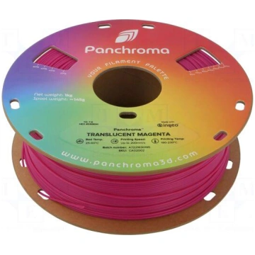 Filament: PLA | 1.75mm | translucent magenta | 190