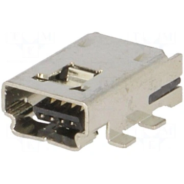 Socket | USB A mini | SMT | PIN: 4 | horizontal EC