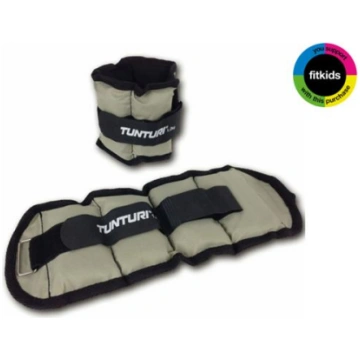 Tunturi Atsvari plaukstām/potītēm 1kg, Pelēki, 2gb