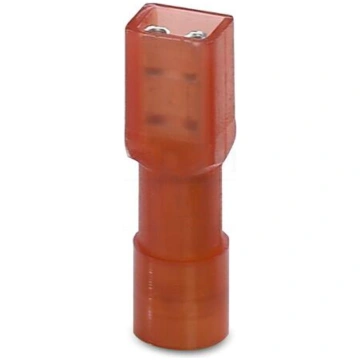Tip: flat | red | Type: insulated | Mat: PA | UL94