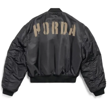 Horda Bomb Military Green Bomber Jacket - XL / Ner