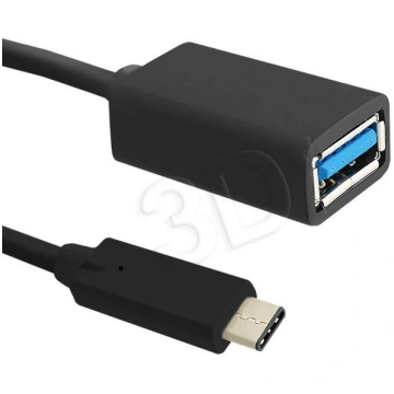 Qoltec Cable USB 3.0 AF / USB 3.1 typC M 0 25m ( 5