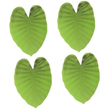Set of 4 Tables with Turtle Back, Tropical Table M