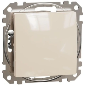 Pārslēdzis 10AX, bēšs, Sedna Design Schneider Elec