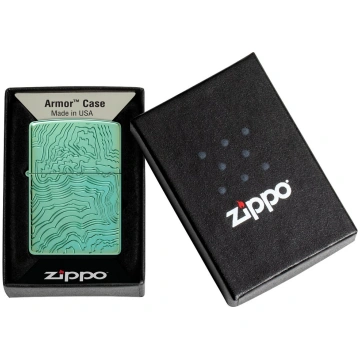Zippo Lighter 48917 Armor® Map Design 48917