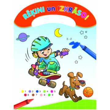 Rēkini un izkrāso ( Sarkana)