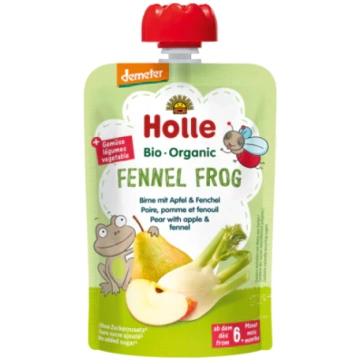 Holle BIO bumbieru biezenis ar ābolu un fenheli "F
