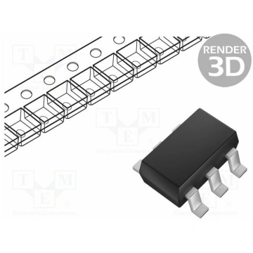 IC: transformer driver; SOT23-5; -55÷125°C; 2.25÷5