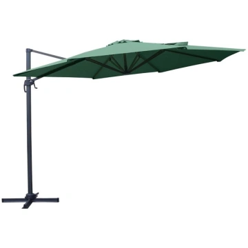 Dārza saulessargs Mirpol Kazuar, 350 cm, zaļa krās