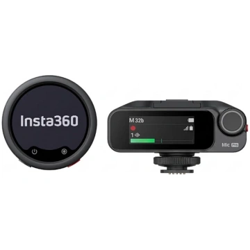 Insta360 Mic Pro (1TX + 1RX) bezvadu mikrofonu sis