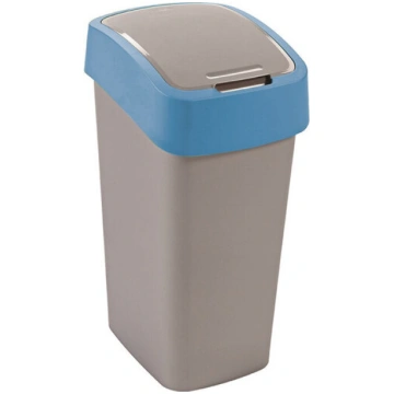 Atkritumu spainis Flip Bin 50L sudraba/zils Curver