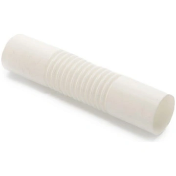Caurules U-32mm elastīgais savienotājs, balts (100