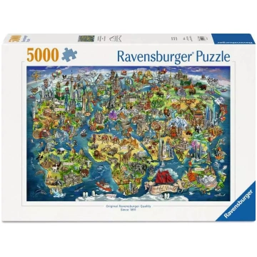 Ravensburger 01738 Puzzle 5000 gabaliņu Illustrate