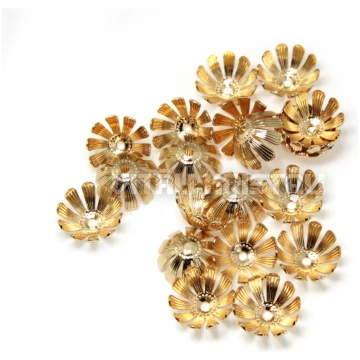 Pērļu cepurīte13 mm 24K